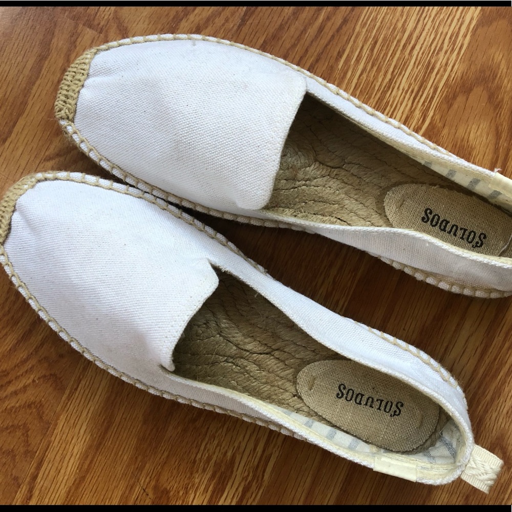Ivory platform Espadrilles - NWOT